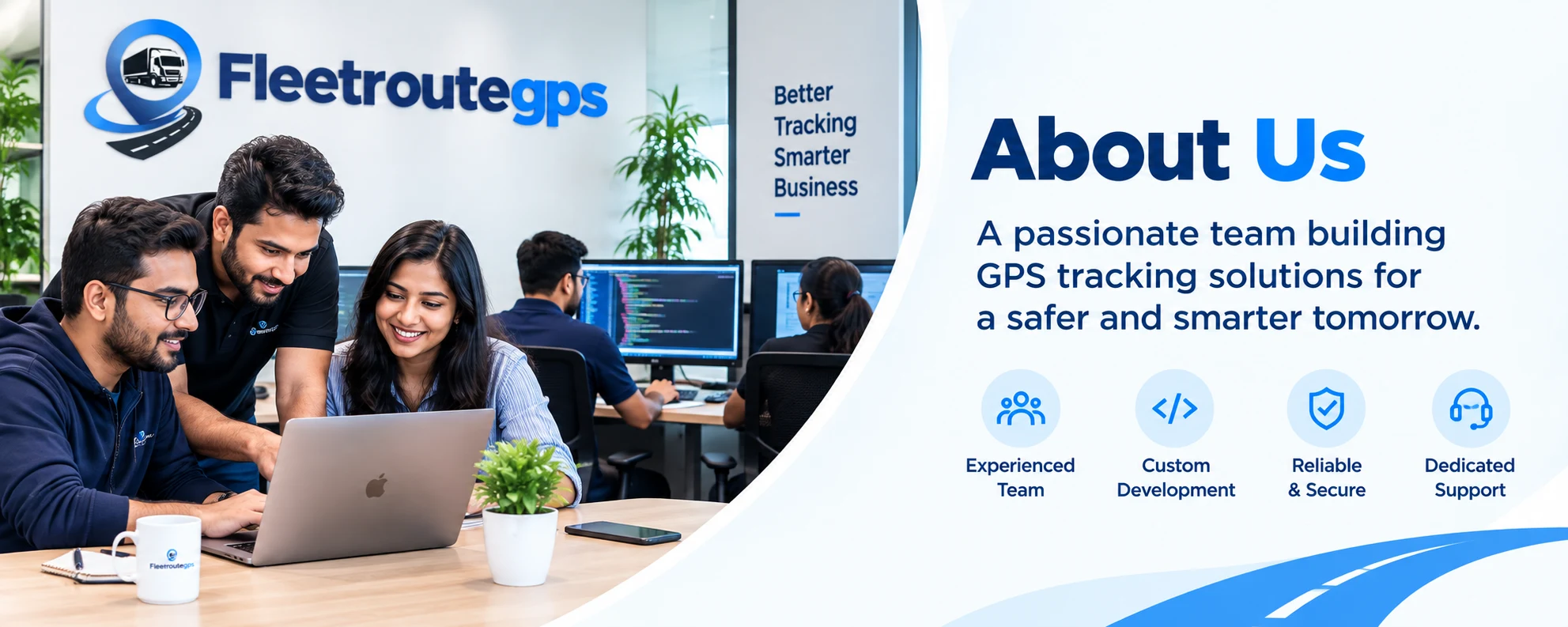 About FleetRouteGPS — a passionate team building GPS tracking solutions